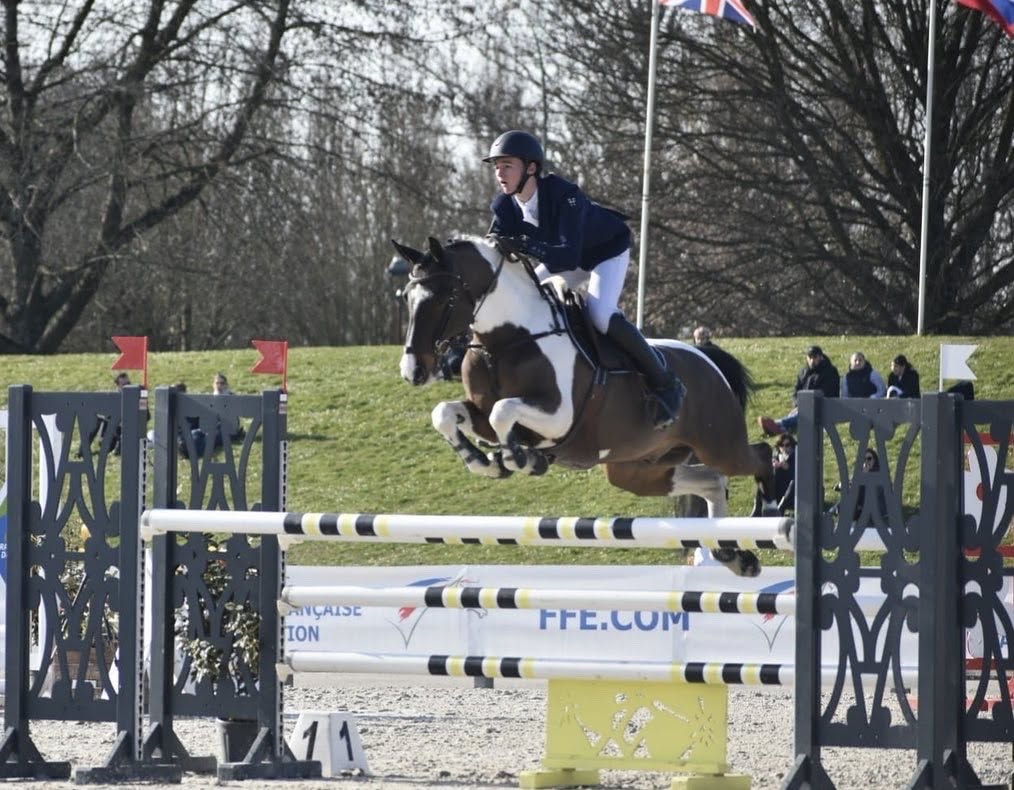 Cavalier du Poney Club du Bois des Dames en concours